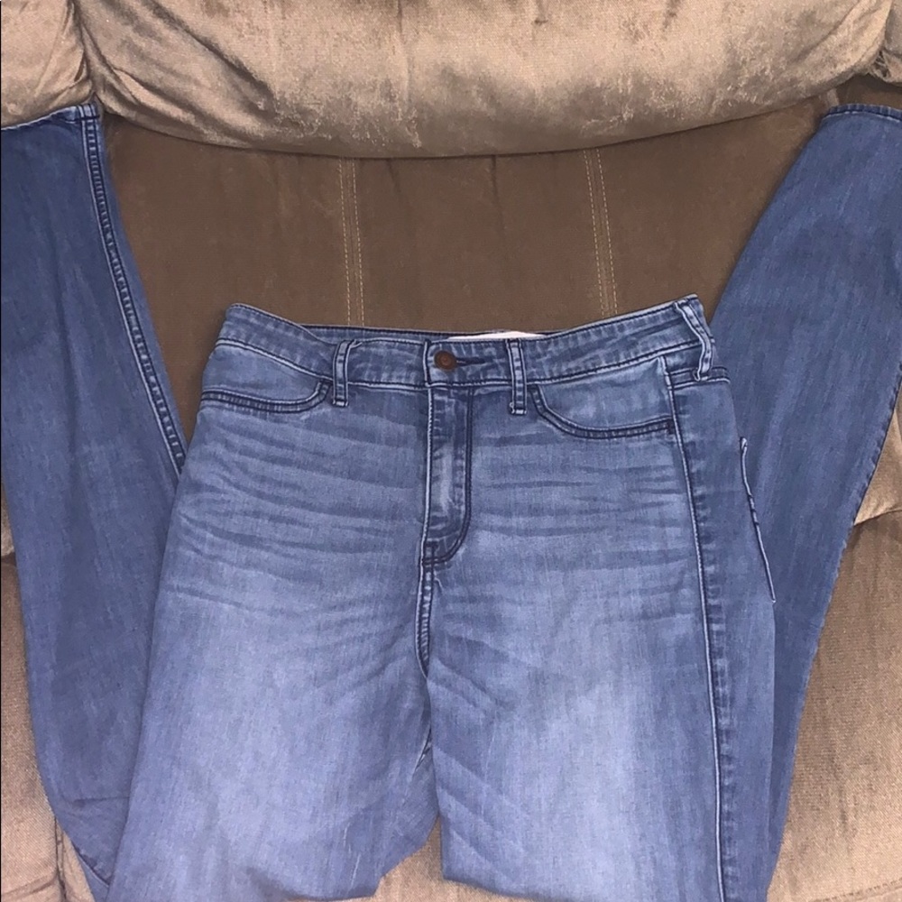 Hollister jean leggings high rise